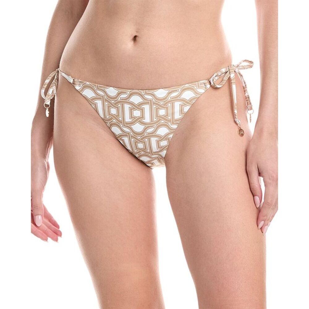 Milly Womens  Nautical Chain String Bikini Bottom, Brown